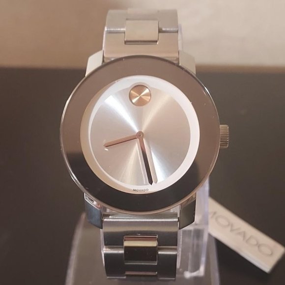 Movado Accessories - BRAND NEW WOMENS MOVADO BOLD SILVER